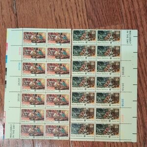 U.S. Postage Contributors to the Cause 10 Cent Stamps Salem Poor + Haym Salomon